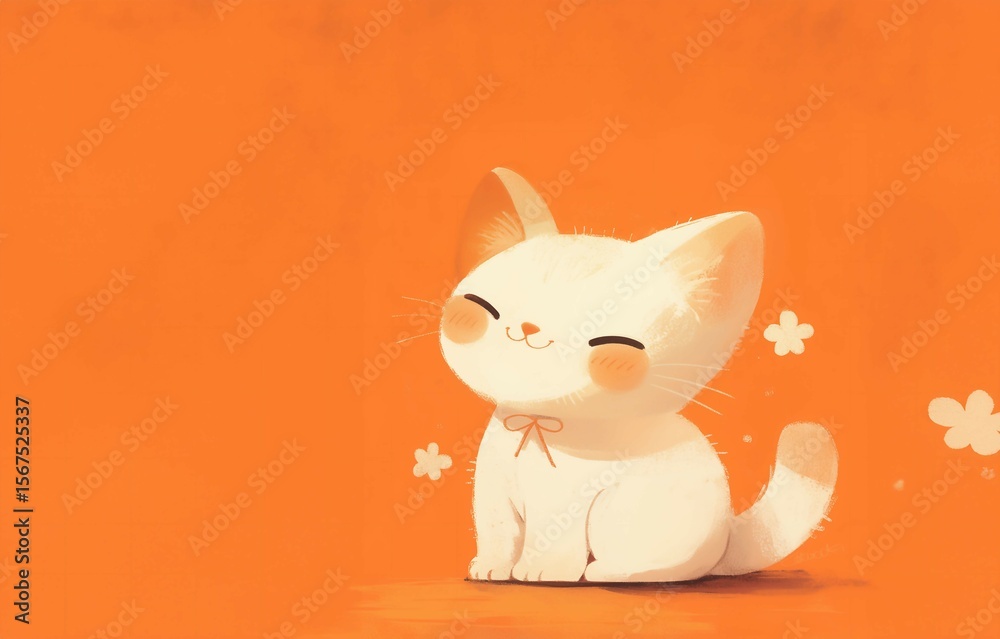 Obraz premium cute cat