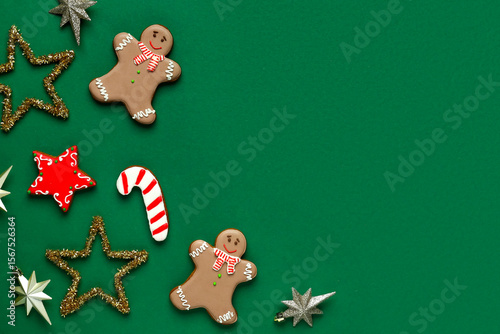 Christmas holiday gingerbre...