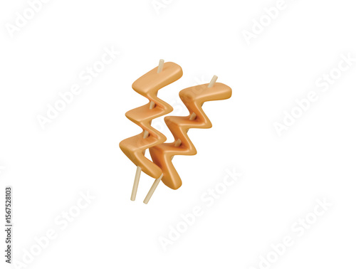 odeng icon 3d illustration render