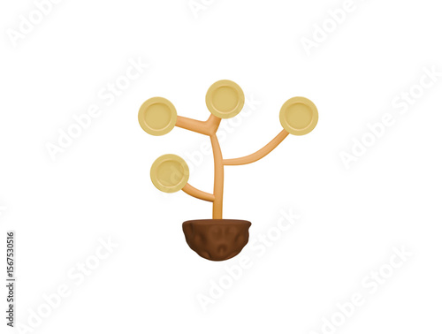 sadaqah icon 3d illustration render