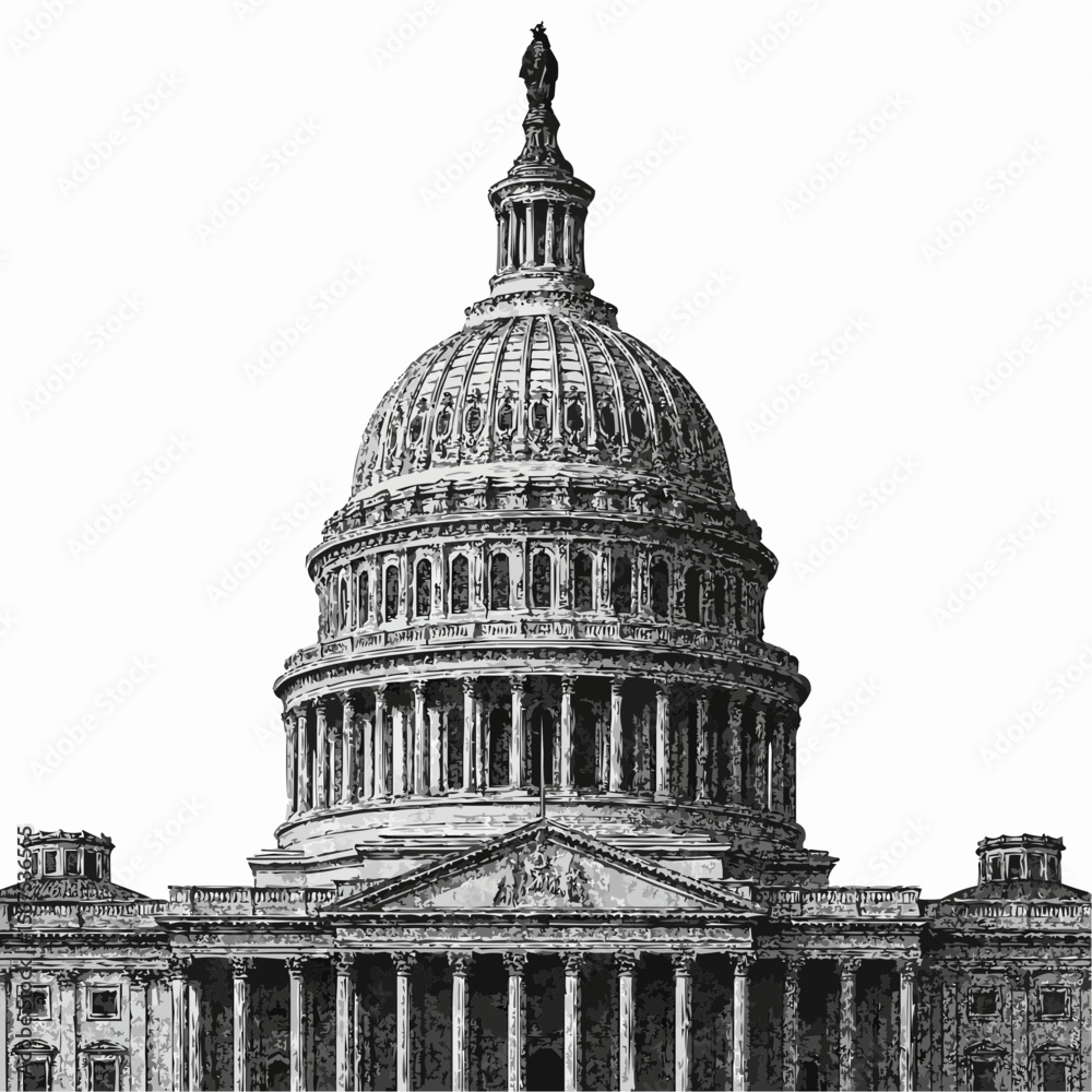 Fototapeta premium capitol building washington dc