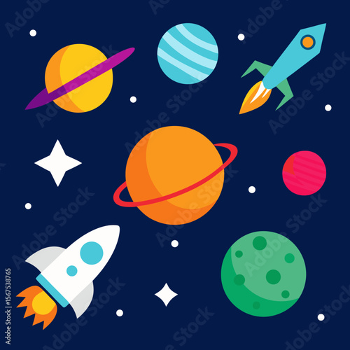 space shuttle and space