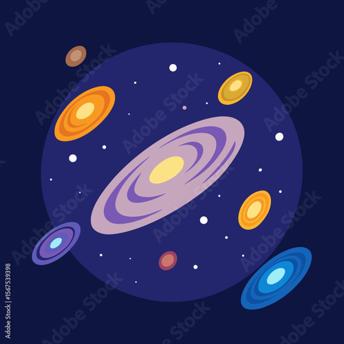 rocket and space