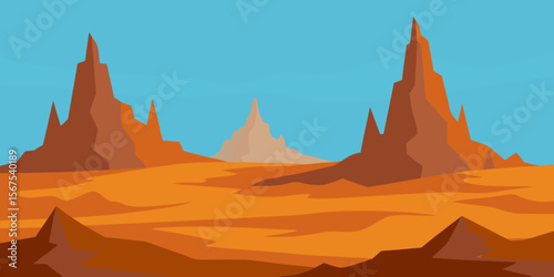 A Desolate And Rocky Landscape On A High Altitude Plateau In A Barren And Cold Scene