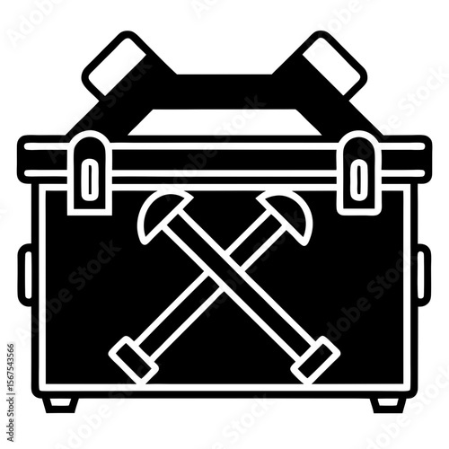 Isolated steel tools for stationary bike maintenance