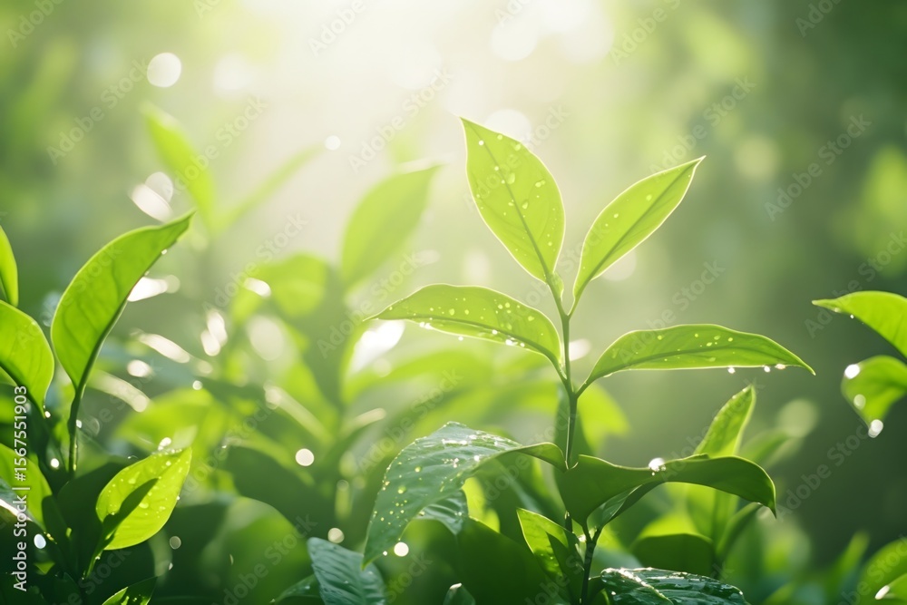 Obraz premium Vanilla Garden Under the Sun