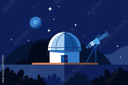 A Space Observatory Under The Stars With A Massive Telescope