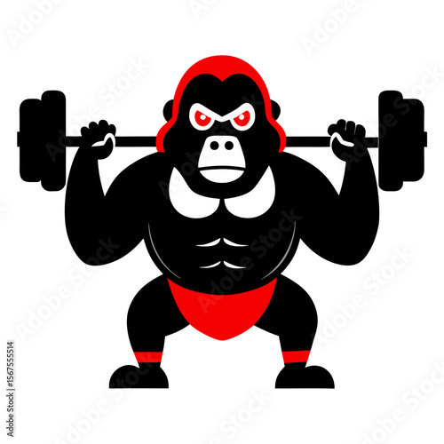man lifting weights