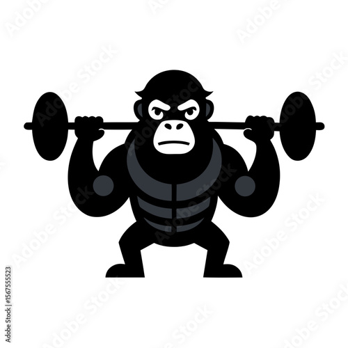 man lifting weights
