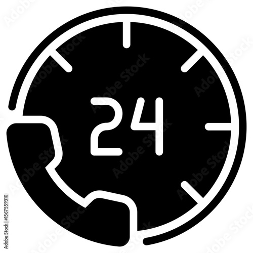 24 Hours Icon