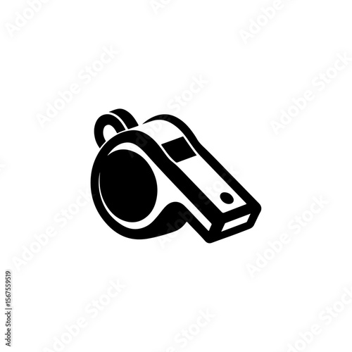 Whistle silhouette , Whistle vector