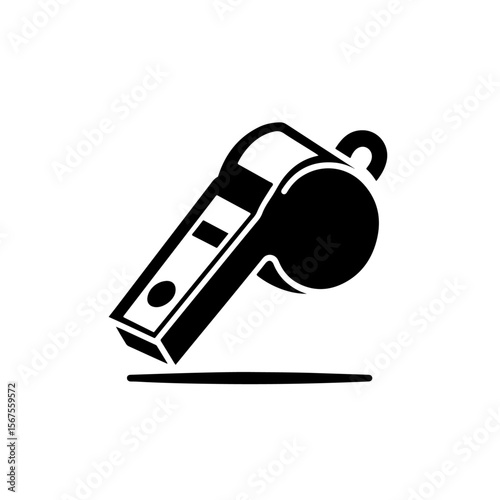 Whistle silhouette , Whistle vector
