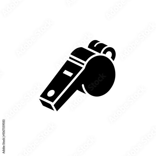 Whistle silhouette , Whistle vector