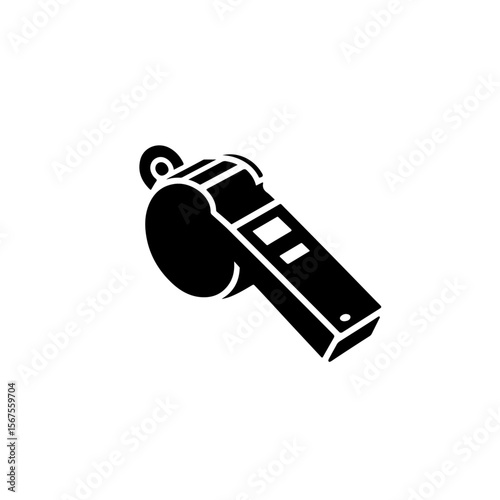 Whistle silhouette , Whistle vector