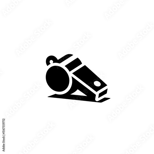 Whistle silhouette , Whistle vector