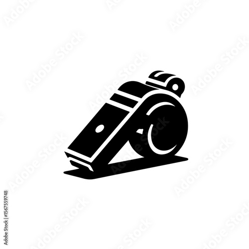 Whistle silhouette , Whistle vector