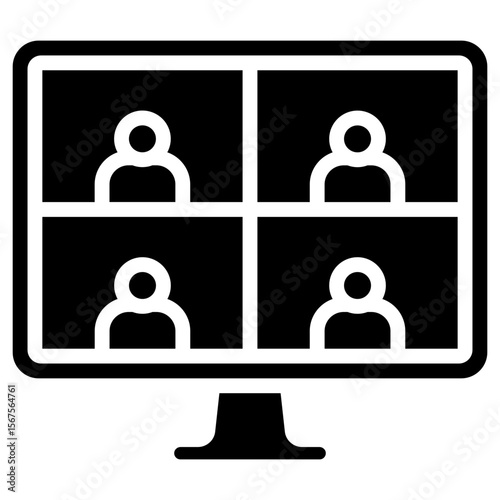 Online Meeting Icon