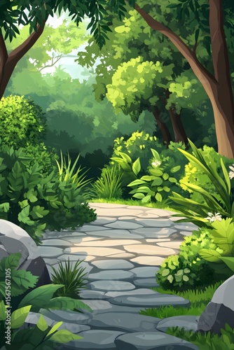 Medicinal Botanical Garden under the Sun