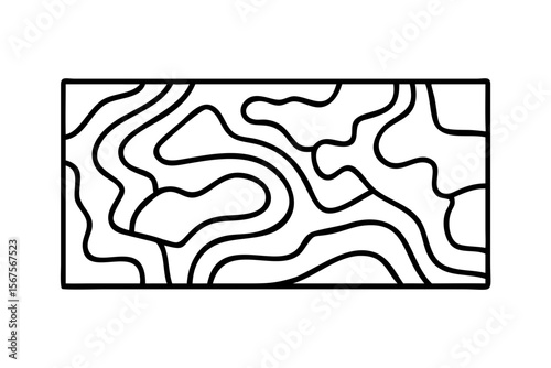 vector illustration of a map of africa