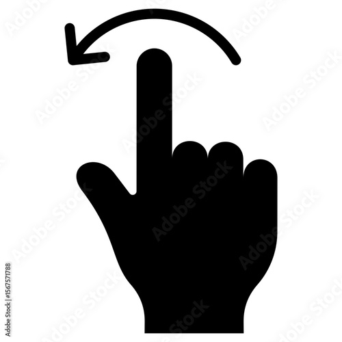Flick Left Icon