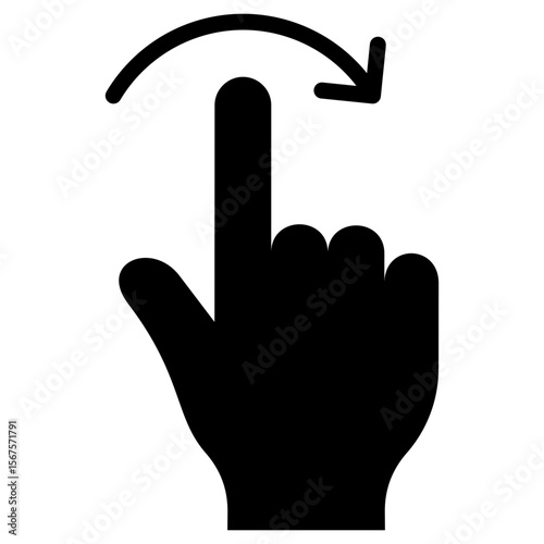 Flick Right Icon