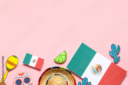Composition with Mexican fl...