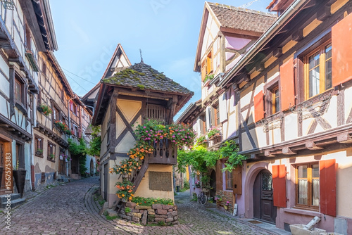 Fototapeta Naklejka Na Ścianę i Meble -  Eguisheim Village in Alsace province, France