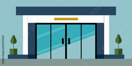 modern office building
