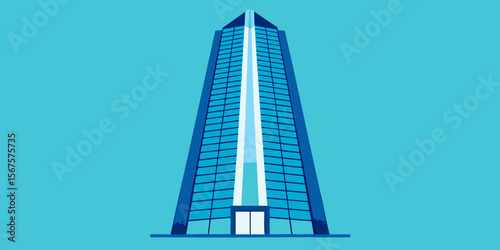 modern building in the sky