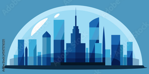 City Under a Dome Exploring Urban Resilience and Protection