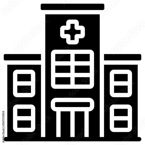 Hospital Building Icon