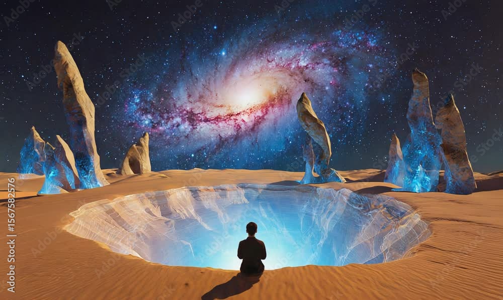 the awakening: a man's revelation beneath the galaxy