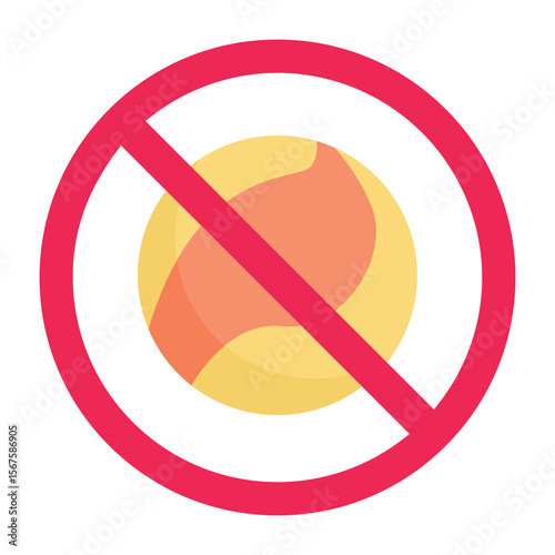 No marbles sign, forbidden toy marbles sign, prohibited marbles game icon, no playing marbles sign