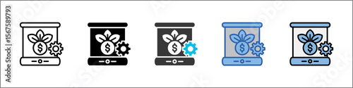 Incubator Icon Pack Multistyle Illustration
