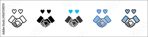 Engagement Icon Pack Multistyle Illustration