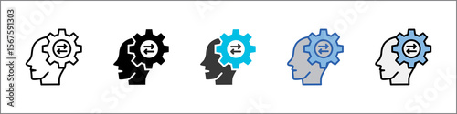 Adaptation Icon Pack Multistyle Illustration