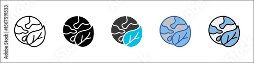 Ecosystem Icon Pack Multistyle Illustration