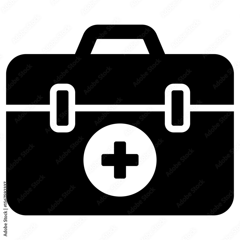 Obraz premium First Aid Box Icon