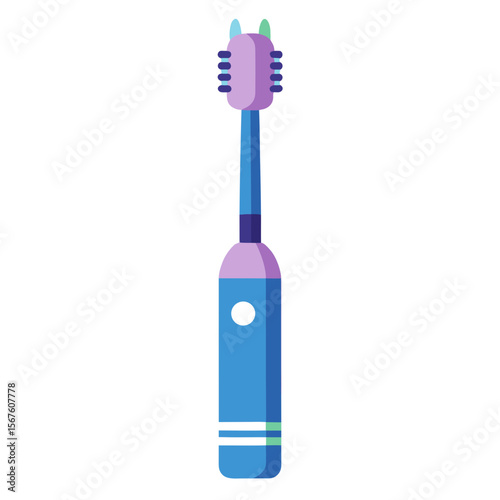 Electric Toothbrush  Electronic Device Icon  High-Quality AI Vector Design for Tech Projects