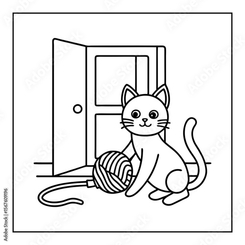 black and white japanese coloring pages