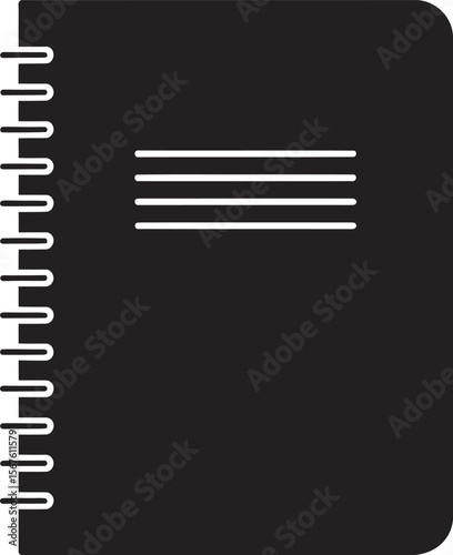 vector notepad icon