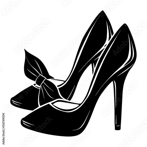 high heel shoes