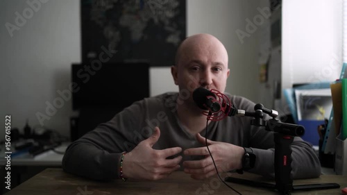 Influencer Reviewing Steadicam Camera Stabilizer Equipment