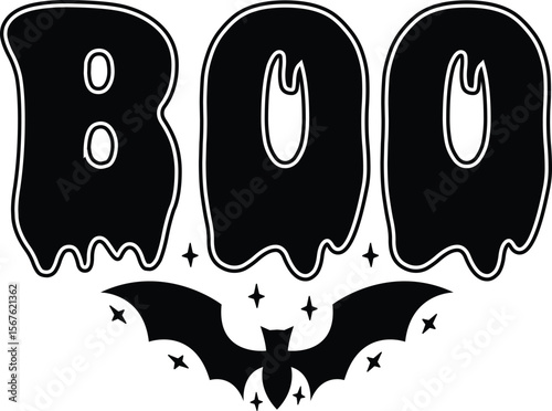 Boo SVG, Halloween SVG