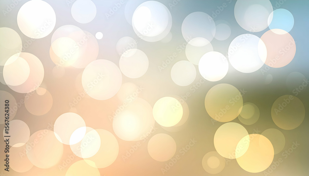 Obraz premium Bokeh Lights with Abstract Background.