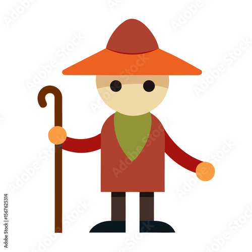 funny cartoon farmer