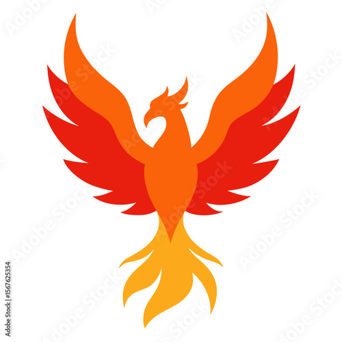 fiery wings tattoo