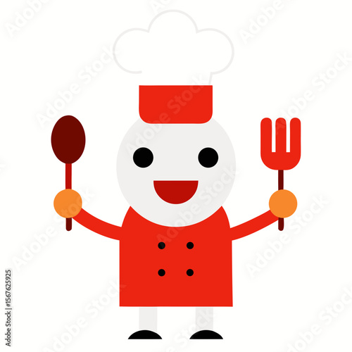 chef with a spoon
