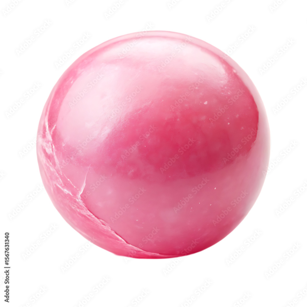 Obraz premium pink crystal ball