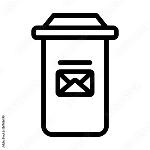 inbox line icon